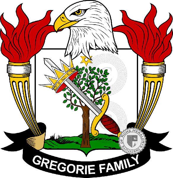 Brasão da família Gregorie