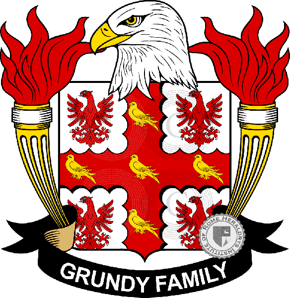 Escudo de la familia Grundy