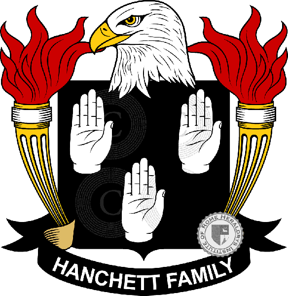 Wappen der Familie Hanchett