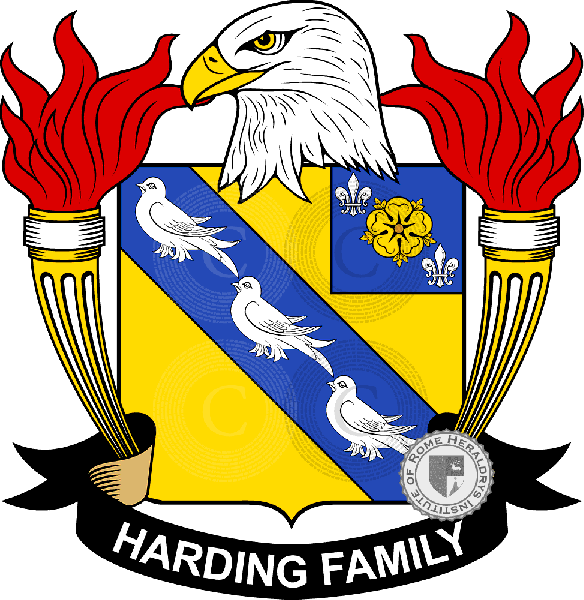 Wappen der Familie Harding