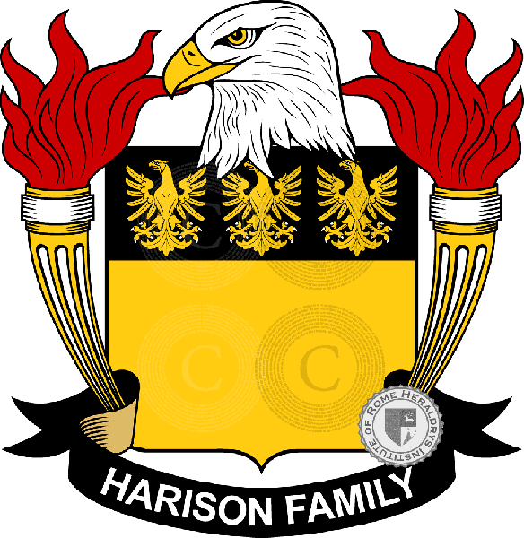 Coat of arms of family Harison
