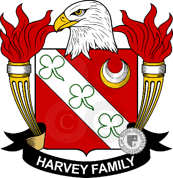 Brasão da família Harvey