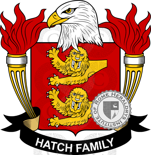 Coat of arms of family Hatch