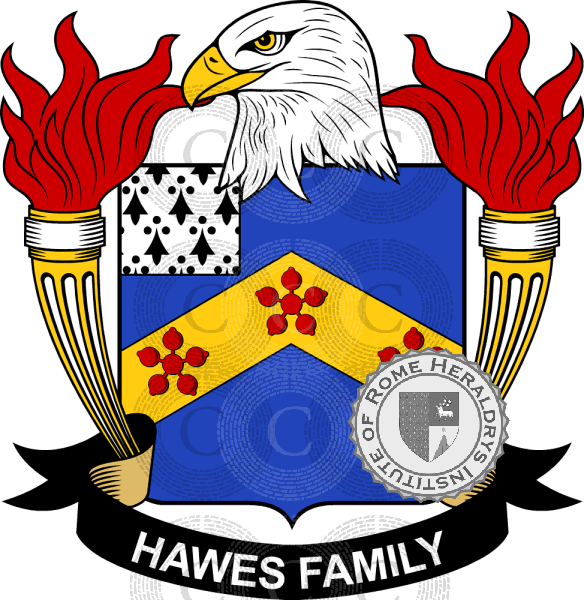 Coat of arms of family Hawes