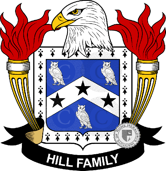 Escudo de la familia Hill