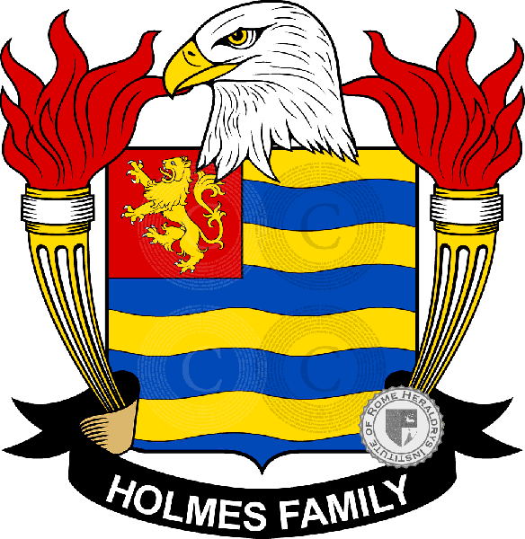 Escudo de la familia Holmes