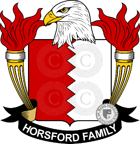 Brasão da família Horsford