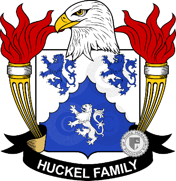 Escudo de la familia Huckel