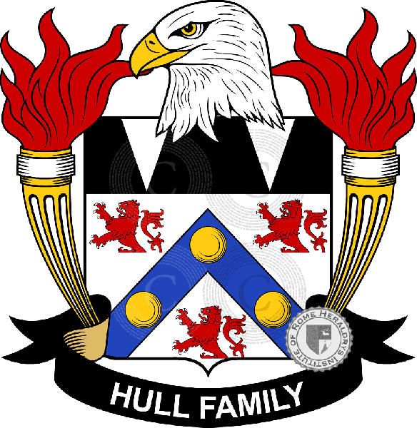 Brasão da família Hull