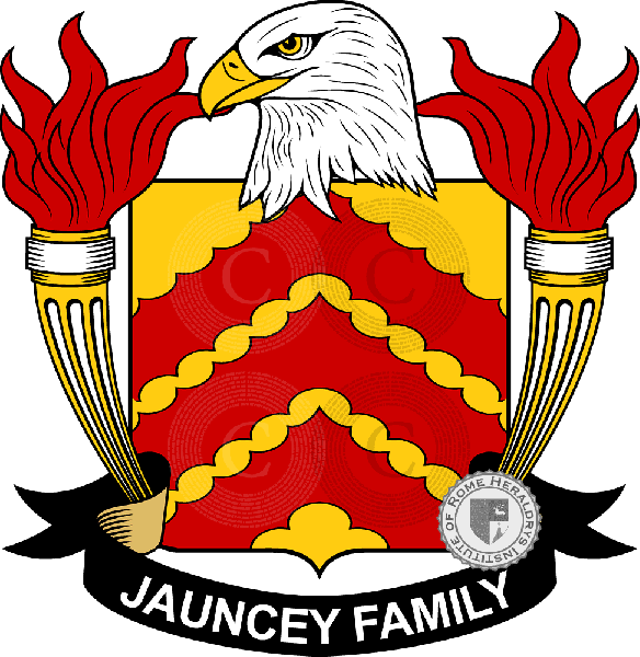 Wappen der Familie Jauncey