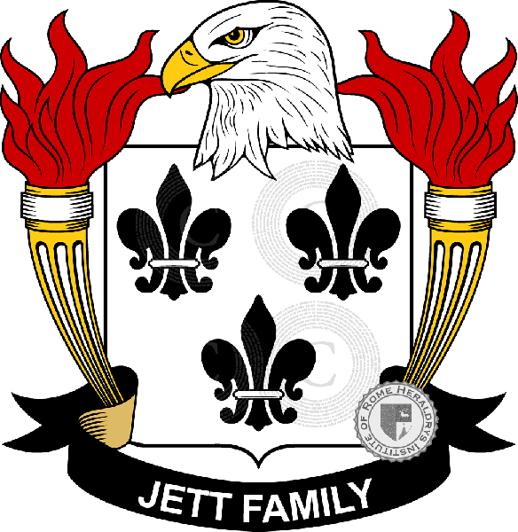 Coat of arms of family Jett