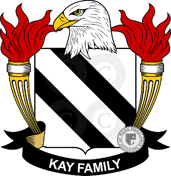 Brasão da família Kay