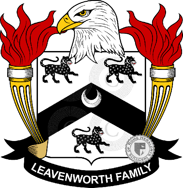 Brasão da família Leavenworth