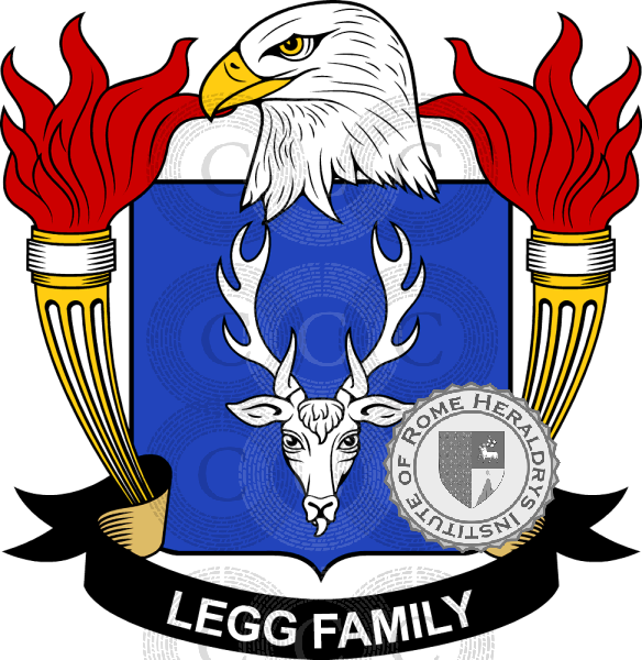 Coat of arms of family Legg