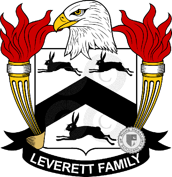 Stemma della famiglia Leverett