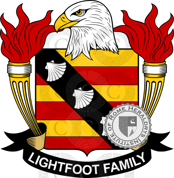 Coat of arms of family Lightfoot