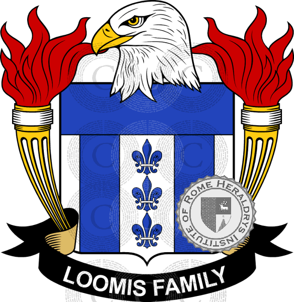 Coat of arms of family Loomis