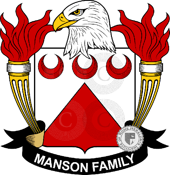 Escudo de la familia Manson
