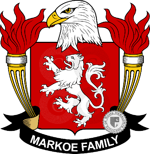 Brasão da família Markoe