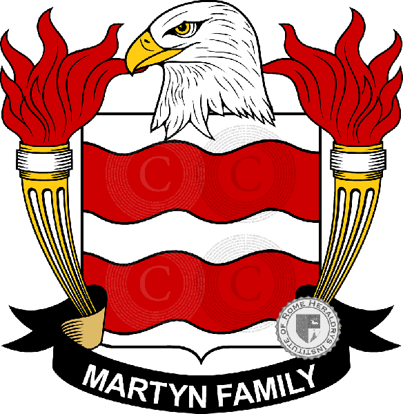 Stemma della famiglia Martyn