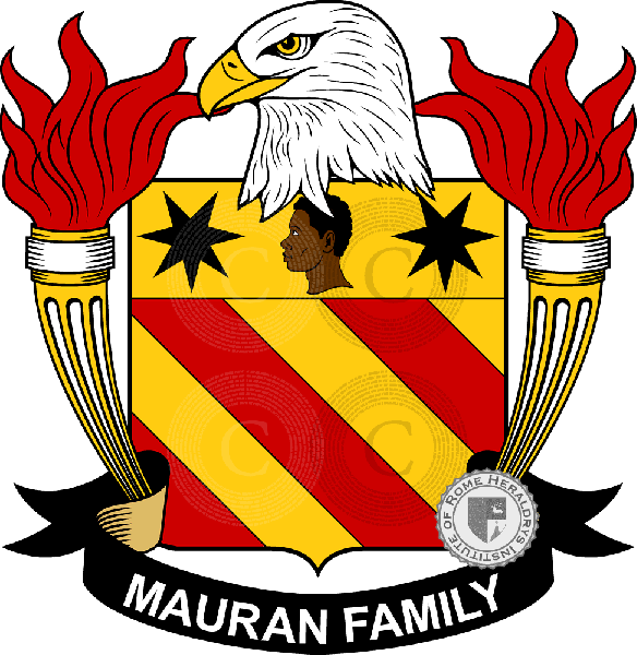 Escudo de la familia Mauran