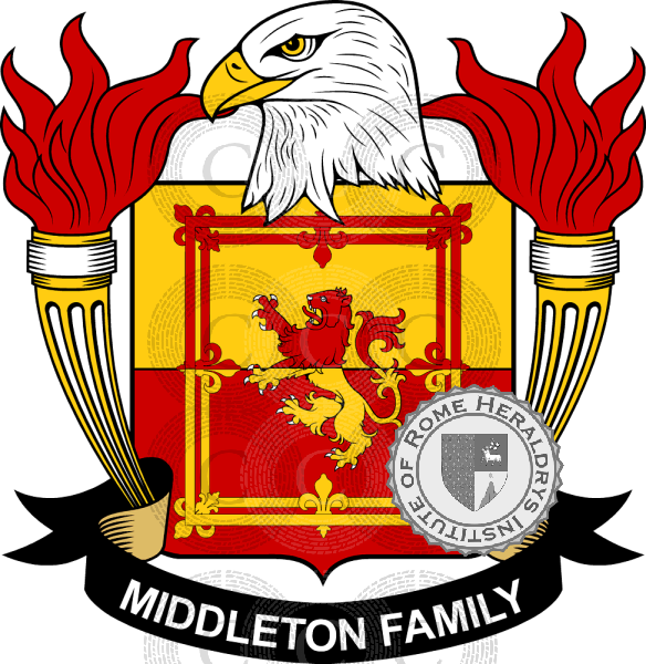 Coat of arms of family Middleton