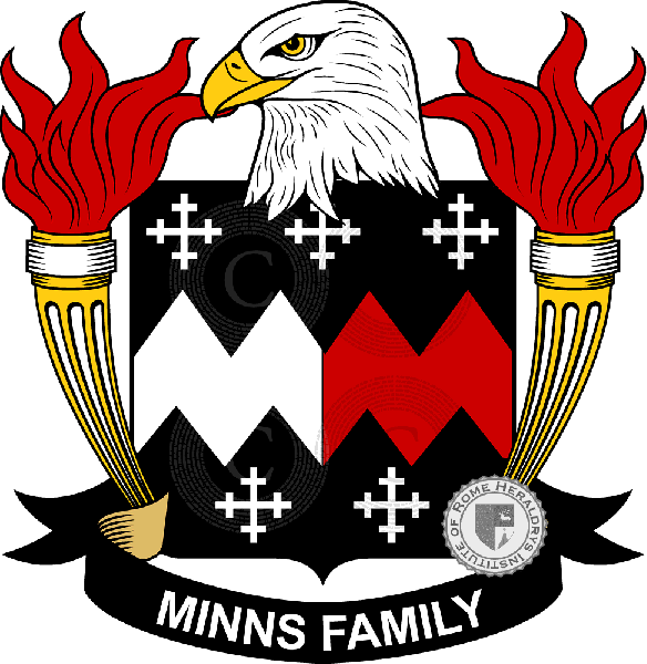 Escudo de la familia Minns