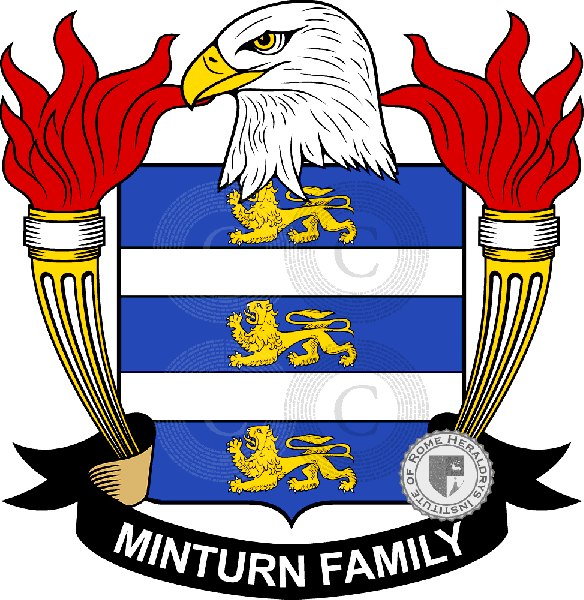 Wappen der Familie Minturn
