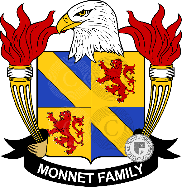 Wappen der Familie Monnet