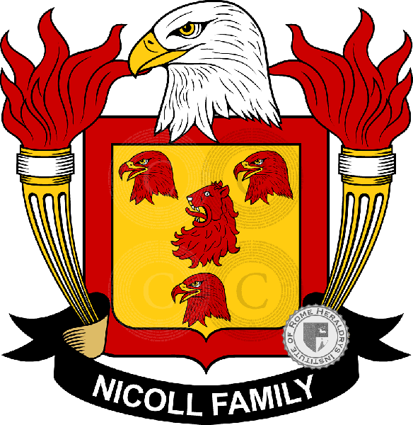 Escudo de la familia Nicoll