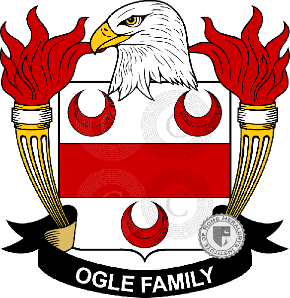 Coat of arms of family Ogle