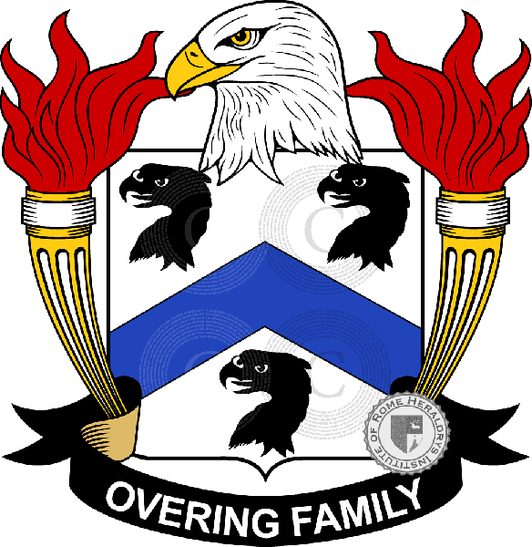 Wappen der Familie Overing
