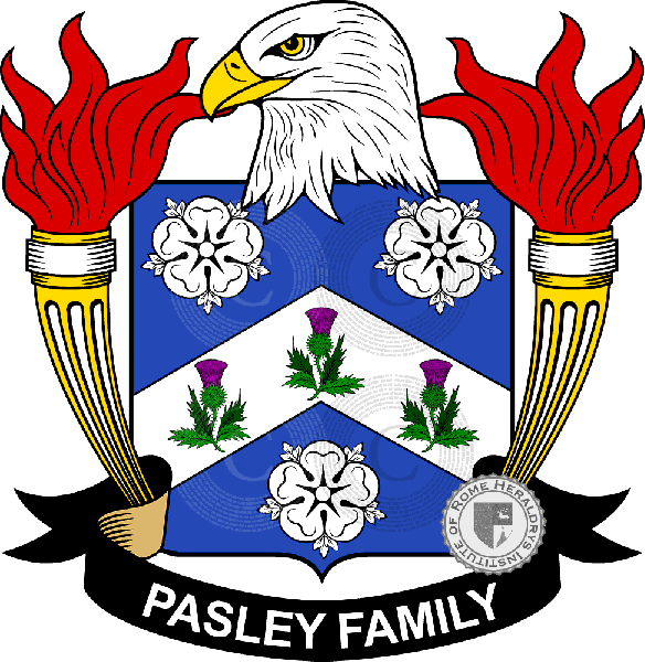 Wappen der Familie Pasley
