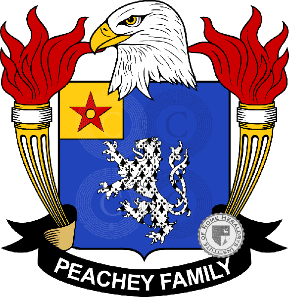 Brasão da família Peachey
