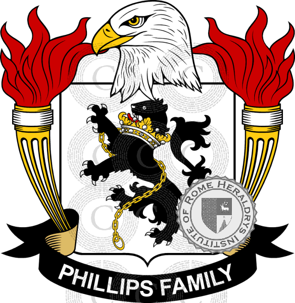 Brasão da família Phillips