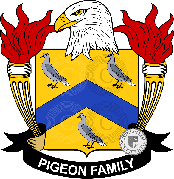 Wappen der Familie Pigeon