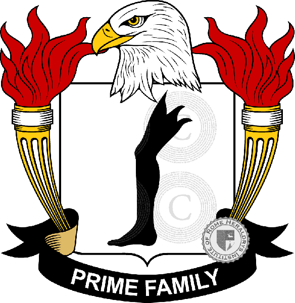Coat of arms of family Prime