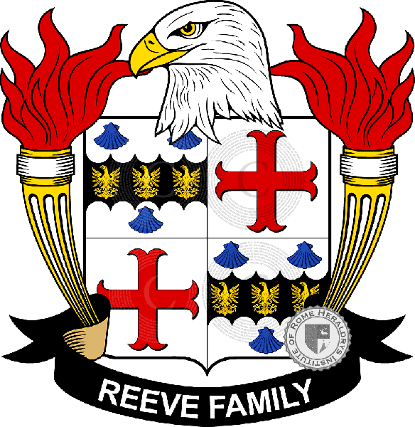 Coat of arms of family Reeve