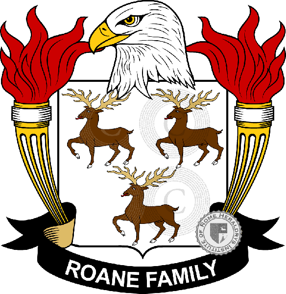 Brasão da família Roane