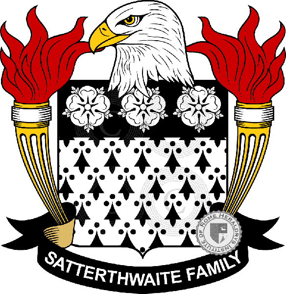 Coat of arms of family Satterthwaite