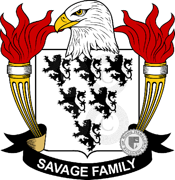 Coat of arms of family Savage