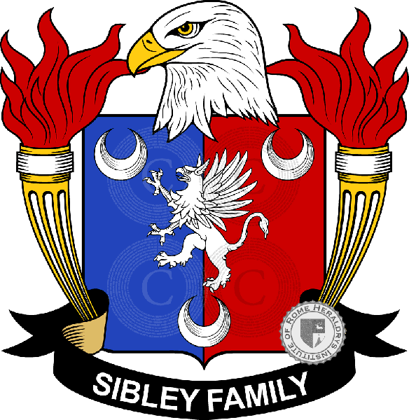 Coat of arms of family Sibley