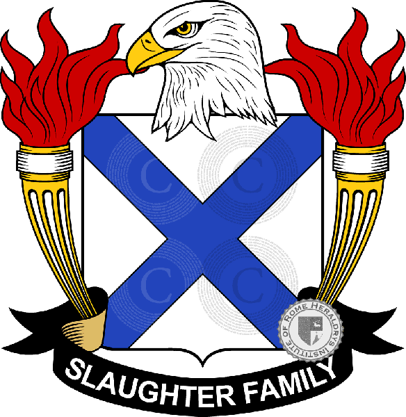 Wappen der Familie Slaughter