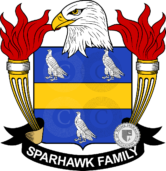 Brasão da família Sparhawk