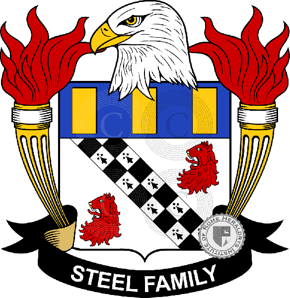 Brasão da família Steel