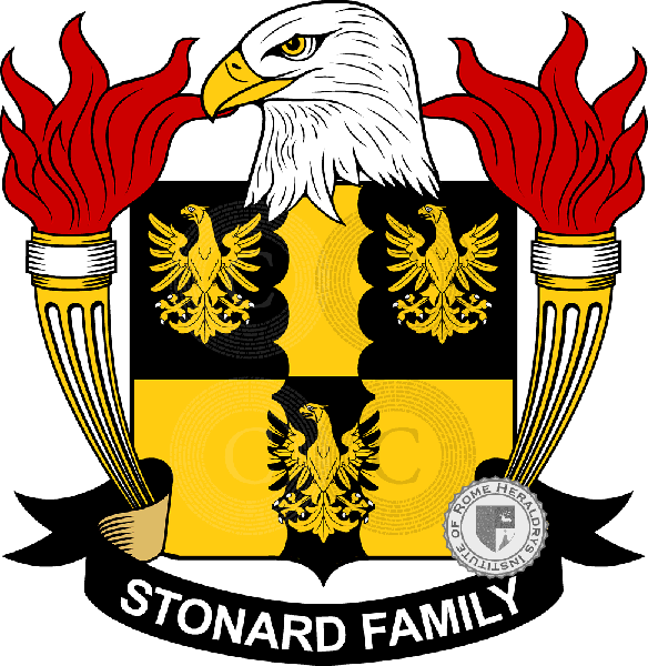 Coat of arms of family Stonard