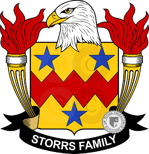 Brasão da família Storrs