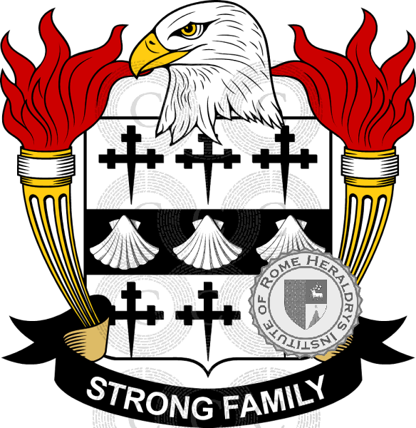 Escudo de la familia Strong