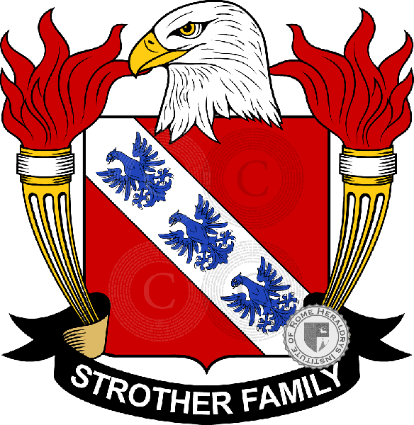 Escudo de la familia Strother