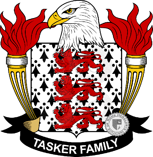 Wappen der Familie Tasker